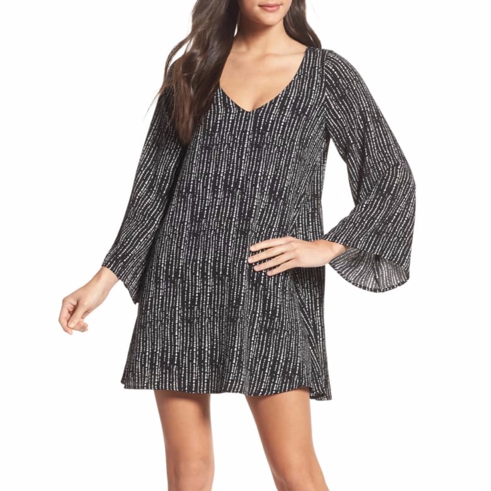 V-Neck Shift Dress
